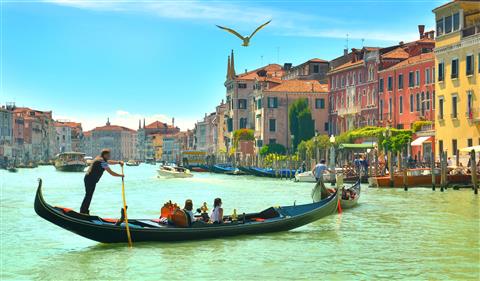 [世界遺産]ベネチアでは、憧れのゴンドラ遊覧も乗船料込み！